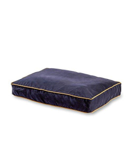 Happy Hounds Buster Dog Bed, 36 by 48-Inch Large, Denim