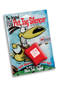 Quiet Spot Pet Tag Silencer (Red)
