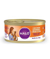 Halo Wet Cat Food, Grain Free Cat Food, Adult, Chicken Shrimp & Crab Stew 5.5oz Can (Pack of 12)