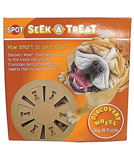 Ethical 5785 Seek-A-Treat Discovery Wheel Dispensing Puzzle