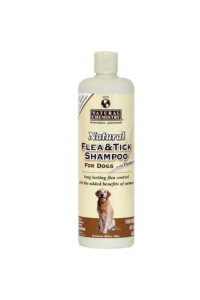 Natural Chemistry Natural Flea Tick Shampoo with Oatmeal for Dogs (16 oz)
