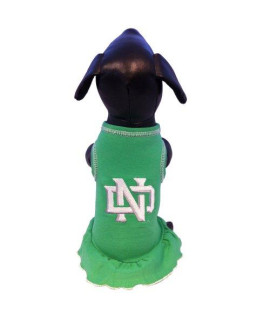NCAA North Dakota Fighting Sioux Cheerleader Dog Dress (Team Color, Tiny)