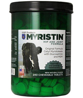 EHP Products Myristin Canine 240 Count Joint Formula
