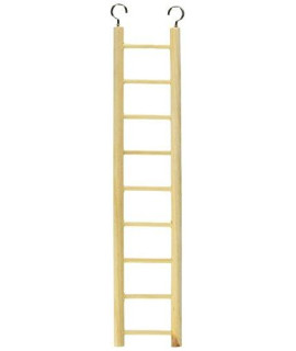 Prevue Pet Products BPV385 Birdie Basics 9-Step Wood Ladder for Bird, 14-1/2-Inch