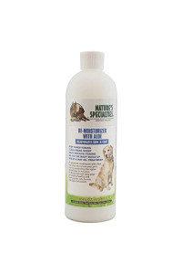 Natures Specialties Moisturizing Dog Conditioner for Pets, Ready to Use, Made in USA, Aloe Remoisturizer, 16oz