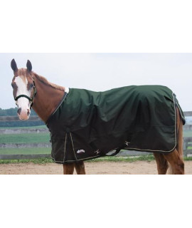 Weaver Midweight Horse Turnout Blanket - Size:78" Color:Hunter Green