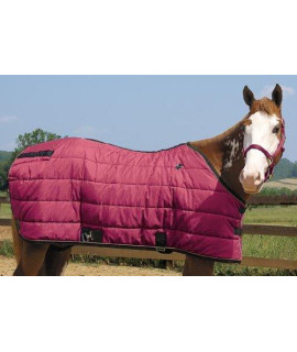 Weaver Heavyweight Winter Horse Stable Blanket (400 grams) - Size:70" Color:Burg