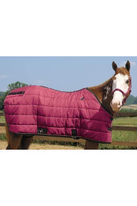 Weaver Heavyweight Winter Horse Stable Blanket (400 grams) - Size:84" Color:Burg