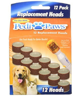 24 Pack Emery Board Wheels Refill for Pedipaws Pet Nail Trimmer System