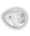 Pioneer Pet Raindrop Fountain, Pet Drinking Fountains (60 oz, White Ceramic)