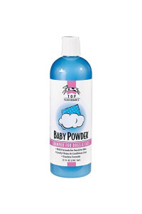 Top Performance Baby Powder Pet Shampoo in 17 Oz. Size for Bathing Puppies and Kittens  Helps Pets with Skin Conditions