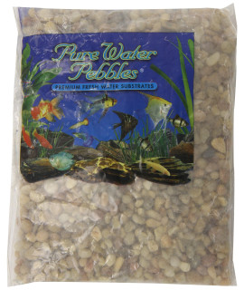 Pure Water Pebbles Aquarium gravel, 2-Pound, cumberland River gems