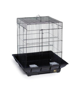 Prevue Hendryx SP850B/B Clean Life Cockatiel Cage, Black, 1/2