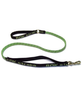 ROK Straps Large Leash, Green and Black