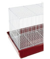 Prevue Hendryx SP2060R Deluxe Hamster and Gerbil Cage, Bordeaux Red,Small