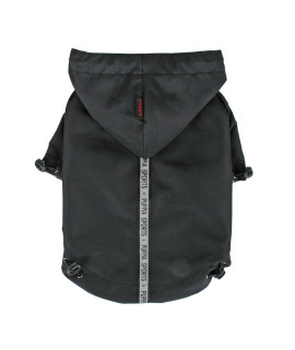 Puppia Authentic Base Jumper Raincoat Xx-Large Black