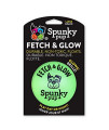 Spunky Pup Fetch & Glow Ball Dog Toy| Glow in the Dark, Non-Toxic Dog Toy | Large