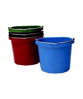 FORTEX INDUSTRIES Flat Back Economy Bucket color: green