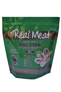 Real Meat Air-Dried Beef Dog Food 2lb