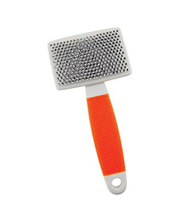 Wahl Cat Slicker Brush for Untangling Mats and Removing Loose Hair and Tangles with Rounded Pins to Comfort and Massage your Cats Coat and Skin - Model 858418