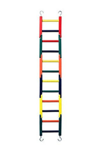 Prevue Pet Products 1140L Carpenter Creations Multi-Color Jointed Wood Ladder, 24