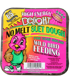 c&S High Energy Delight No Melt Suet Dough 11 Ounces 12 Pack