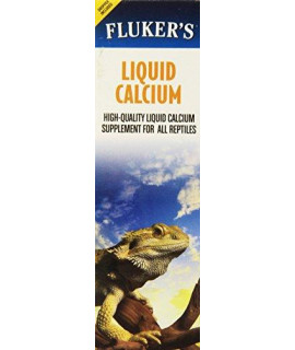Fluker Labs SFK73061 Liquid Calcium Concentrated Reptile Supplement, 1.7-Ounce
