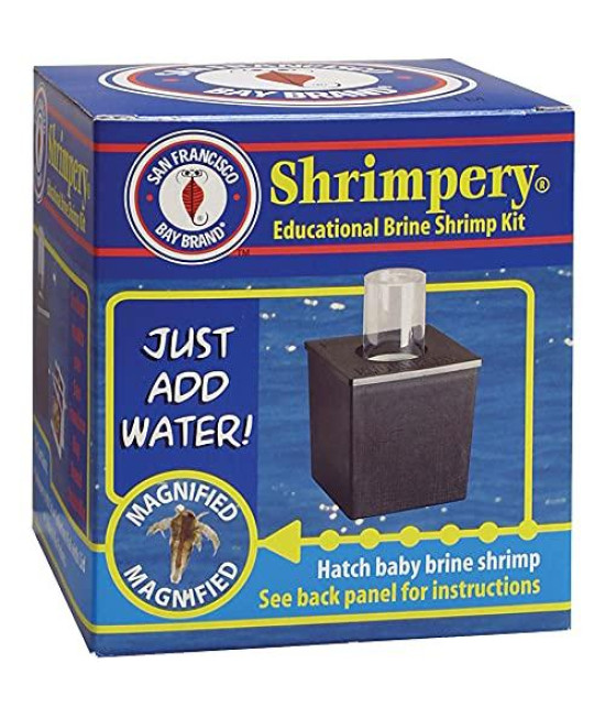 San Francisco Bay Brand Shrimpery Brine Shrimp Kit for Hatching Baby Brine Shrimp