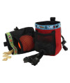 Rc Pet Products Dog Snack Caddie With Me Love Treats Pattern, Black