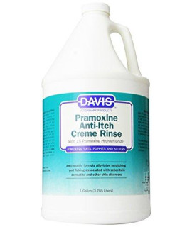 Davis Pramoxine Anti Itch Dog and cat creme Rinse 1-gallon