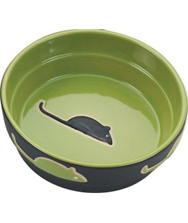 Ethical Pet Products (Spot) CSO6898 Fresco Cat Dish, 5-Inch, Green