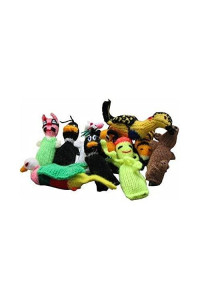 Chilly Dog Barn Yarn Hand Knit Wool Cat Toy with Catnip (Single)