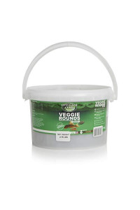 Omega One Veggie Rounds, 14mm Rounds, Sinking, 2.75 lb Bucket