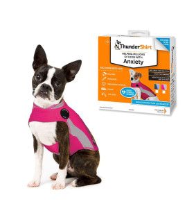 ThunderShirt for Dogs, X Small, Pink Polo - Dog Anxiety Vest
