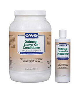 Davis Oatmeal Leave-On Dog and cat conditioner 1-gallon