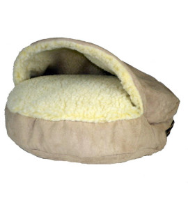 Snoozer Luxury Orthopedic cozy cave Pet Bed X-Large Buckskin