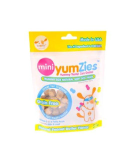 Nootie Mini Yumzies Natural Peanut Butter Flavor Dog Treats