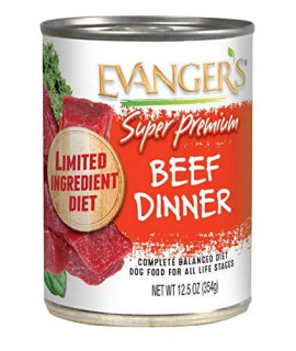 Super Premium classics Beef Dinner for Dogs Pack of 12