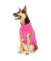gold Paw Stretch Fleece Dog coat - Soft, Warm Dog clothes, Stretchy Pet Sweater - Machine Washable, Eco Friendly - All Season - Sizes 2-33, Fuchsia, Size 6