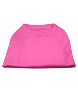 Mirage Pet Dog cat Indoor Oudoor Apparel gift AccessoriesPlain Shirts Bright Pink Medium (12)