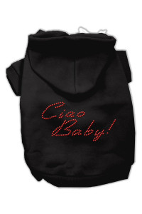 Mirage Pet Product Ciao Baby Hoodies Black XL (16)