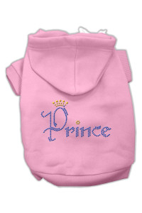Mirage Pet Products Prince Rhinestone Hoodies Pink XS (8)