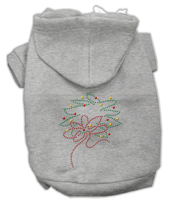 Mirage Pet Products Christmas Wreath Hoodie Grey S (10)