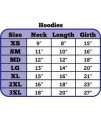 Mirage Pet Products 20-Inch Blank Hoodies, 3X-Large, Cream