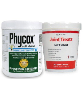 Phycox Soft Chews (120 Soft Chews) + Free Joint Treats