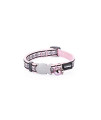 Red Dingo Reflective Cat Collar, One Size Fits All, Pink