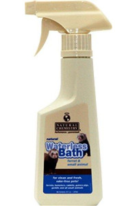 Natural Chemistry Natural Waterless Bath for Ferrets and Small Animals, 8-Ounce