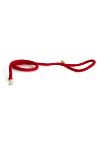 Yellow Dog Design Round Braided Lead for Dogs, 3/4-Inch, Red
