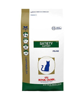 Royal Canin Veterinary Diet Feline Satiety Support Weight Management Dry Cat Food, 18.7 lb