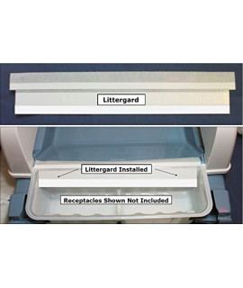 Felineasy Littergard - Eliminates Litter & Waste Under Littermaid Receptacle Junction.